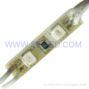 4pcs 3528 Yellow Decorative Long Life Span IP65 LED Module